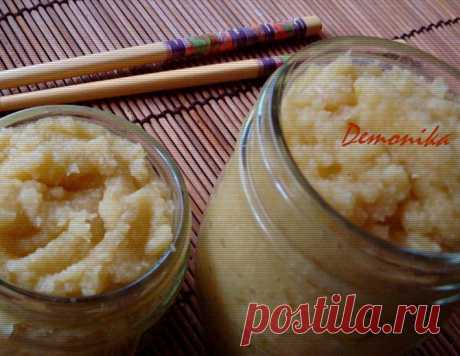 Имбирно-чесночная паста – кулинарный рецепт