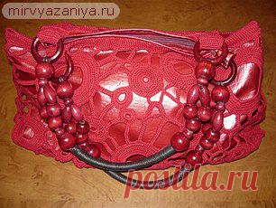 Вязаная сумка своими руками