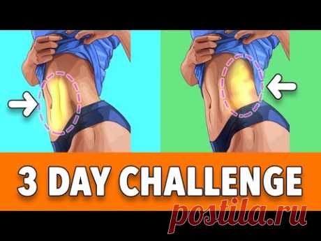 3 Day Challenge: Side Fat Burn Exercises