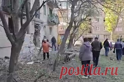 Горловка подверглась одной из самых массированных атак