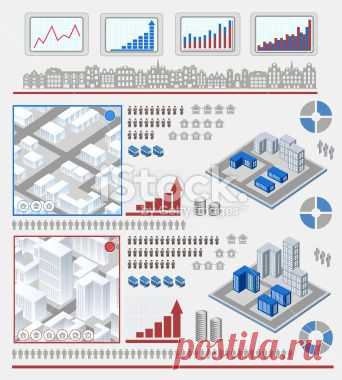 Elements for infographic stock vector art 26193631 - iStock