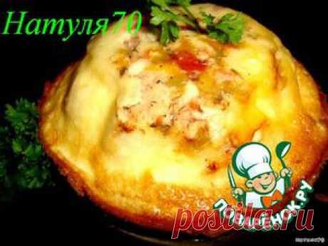 Фриттата-перевертыш с курицей - кулинарный рецепт