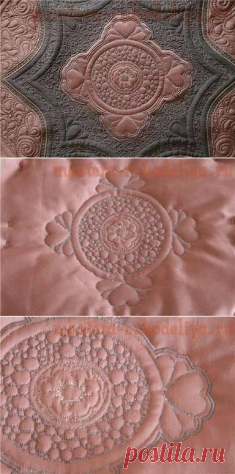 Мастер-класс по пэчворку. Техники. Трапунто слоеное | Умелые ручки