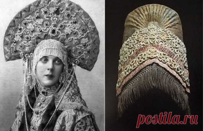 Кокошник - забытая корона русских красавиц