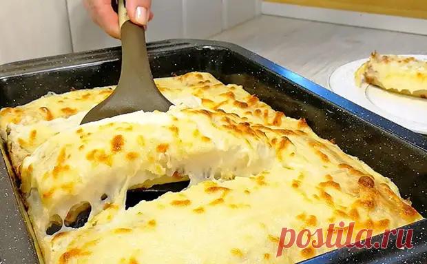 Берем обычные блины с мясом и превращаем в лазанью. 20 минут в духовке, немного сыра и у нас совершенно новое блюдо - Steak Lovers - 21 февраля - 43999119107 - Медиаплатформа МирТесен