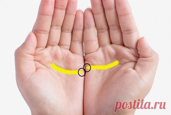 Как у Вас сходятся линии сердца на ладонях? И вот, что это значит!