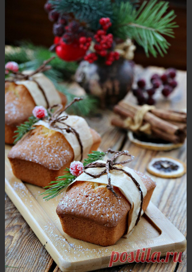 Апельсиновые кексики