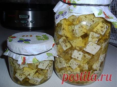 БРЫНЗА В МАСЛЕ