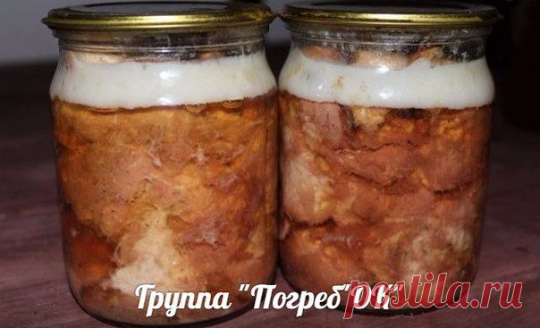 🐮 Домашняя тушенка из говядины.