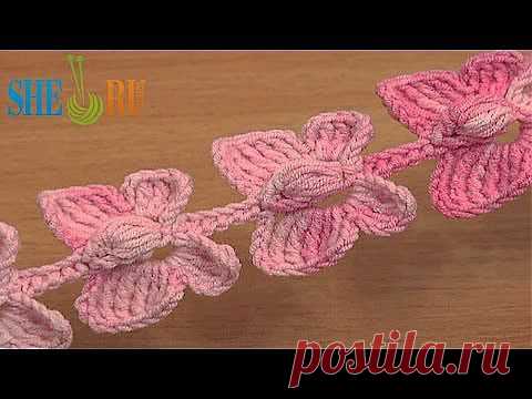 Бабочки на шнуре .