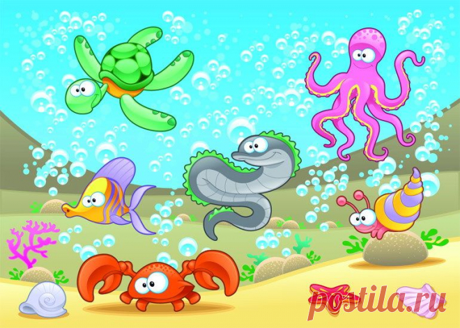 мультяшное морское дно: 19 тыс изображений найдено в Яндекс.Картинках
