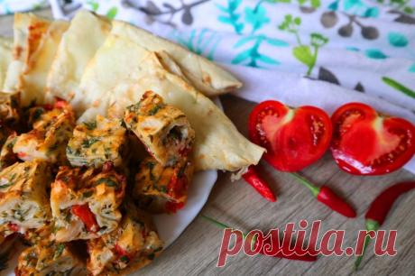 2 закуски из лаваша. Быстро, вкусно и просто! — Кулинарная книга - рецепты с фото