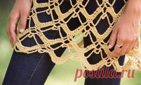 Dominique Dress Overlay - CrochetMe
