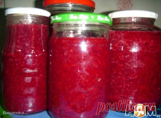 Клюква, протертая с сахаром на зиму