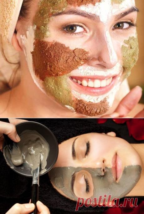 Маски из глины для лица