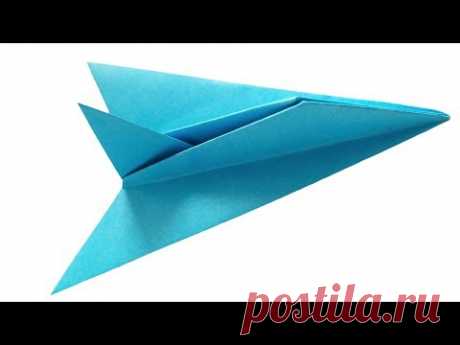 Как сделать самолетик из бумаги своими руками | Другие поделки из бумаги и картона