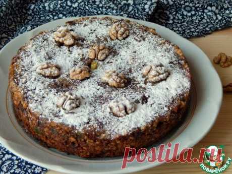 Ореховый пирог в мультиварке.