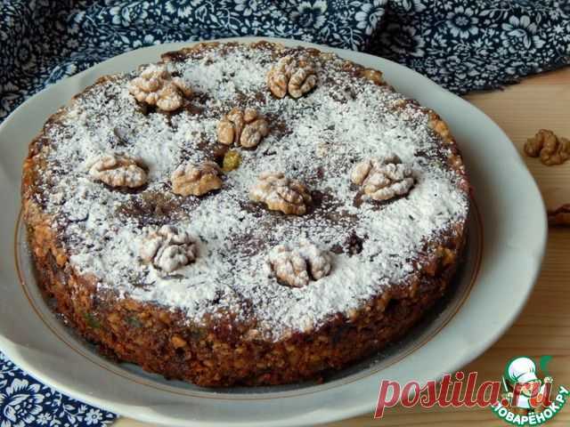 Ореховый пирог в мультиварке.