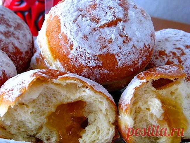 Немецкие пончики Krapfen.