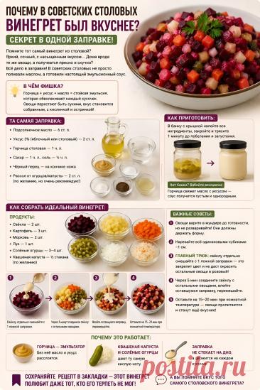 Почему в советских столовых винегрет был вкуснее