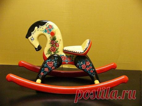 Лошадка-качалка: немного истории | Краснодеревщик