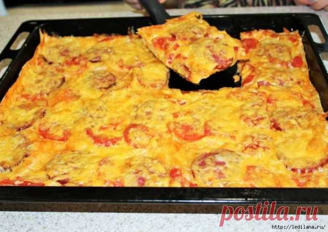 Вкусная быстрая пицца и никакой возни с тестом