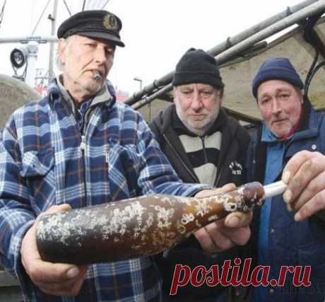 Немецкий рыбак нашел письмо в бутылке 100-летней давности