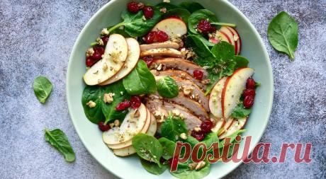 Как приготовить гениальные салаты с курицей и яблоками. И гости сыты, и яблоки не пропали — читать на Gastronom.ru