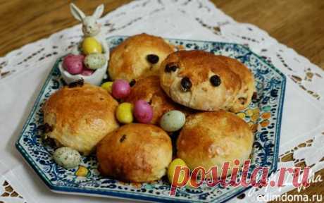 Пасхальные булочки с творогом | Кулинарные рецепты от «Едим дома!»
