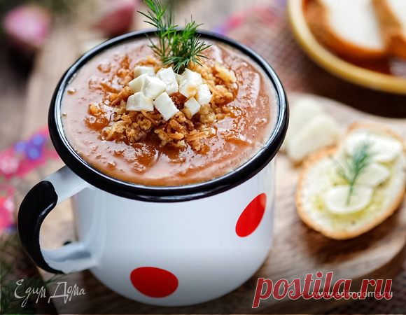Суп-пюре из овощей с луковыми чипсами и адыгейским сыром рецепт 👌 с фото пошаговый