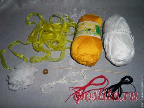 Вяжем пасхальную курочку — забавную подставку для яиц - Ярмарка Мастеров - ручная работа, handmade