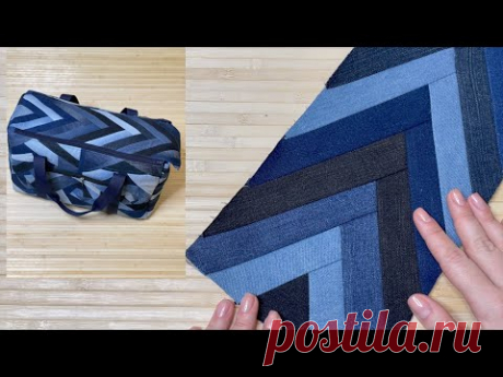 Шьется быстро, результат супер! Из джинсов идеи безграничны. DIY / Denim