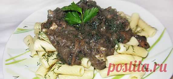 Грибной соус - рецепт приготовления с фото