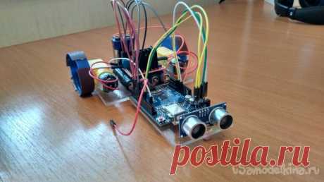 Как сделать простейшего робота на Arduino Uno который будет объезжать препятствия!
