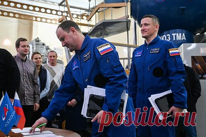 Экипажи МКС-74 сдали экзамен по перестыковке