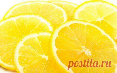 Лимон - лучшее средство для похудения.