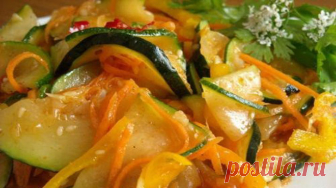 Кабачки «Застольные» — вкуснейшее угощение | Четыре вкуса