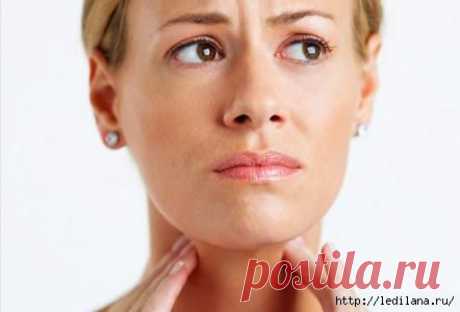 Чем лечить першение в горле.