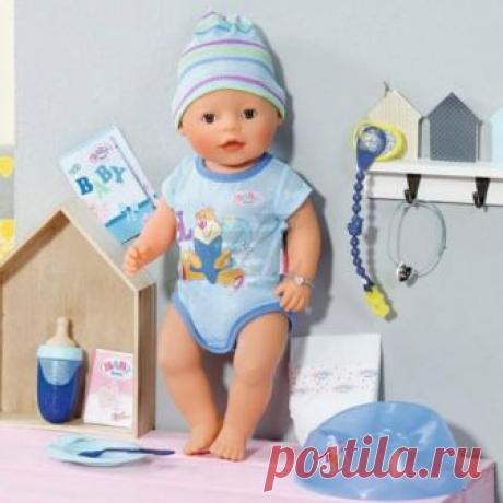 ᐉ Лялька Zapf Baby Born Чарівний малюк 43 см з чіпом і аксесуарами 822012 • Краща ціна в Києві, Україні • Купити в інтернет-магазині Епіцентр