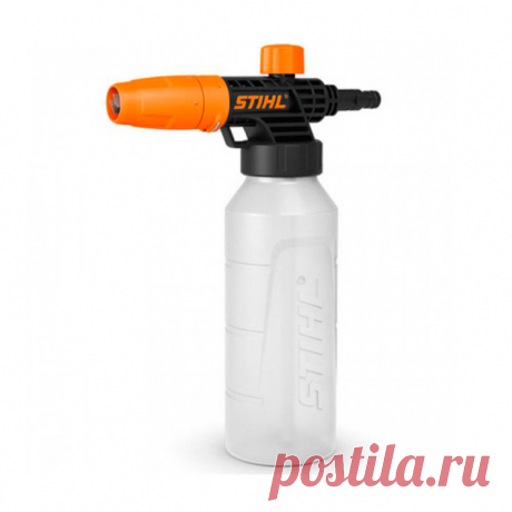У пенокомплекта Stihl высокая эффективность очистки благодаря долго неопадающей пене. Регулировка направления и угла распыляемой струи. Система дозирования и большое заливное отверстие. Предназначен для моек высокого давления Rе 150-170.