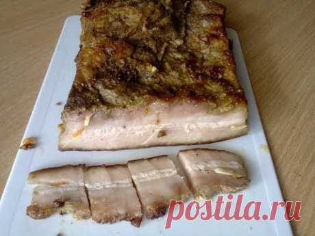 Подчеревок запеченный в духовке.  Podcherevok baked