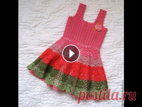 Вязание Крючком - Детский Сарафан 2020 / Knitting Hook Baby Summer Dress / Baby-Sommer-Kleid Вязание Крючком - Детский Сарафан 2020 / Knitting Hook Baby Summer Dress / Baby-Sommer-Kleid...