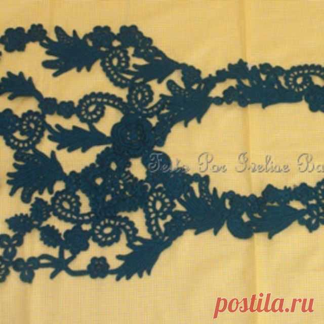...de pedaço em pedaço... piece by piece... #irishcrochetlace #irishcrochet #lacecrochet #lace #fashion #renda #croche#crocheirlandes #lacecrochet #ganchillo #ivelisefeitoamao #handmade