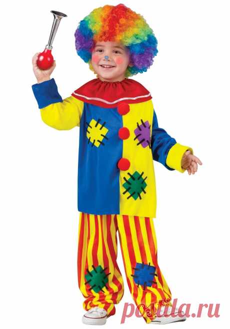 Новогодний костюм для мальчиков.  Клоун