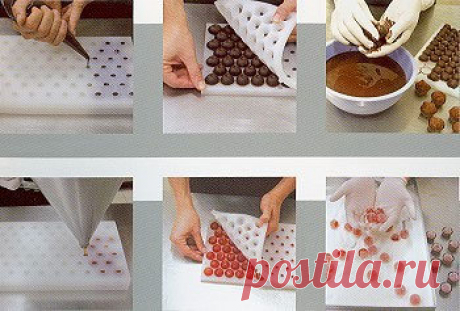 Силиконовая профессиональная форма для трюфелей | ChocoFlex Pavoni Силиконовые формы для трюфелей и ганаша