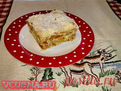 СУХОЙ ЯБЛОЧНЫЙ ПИРОГ.