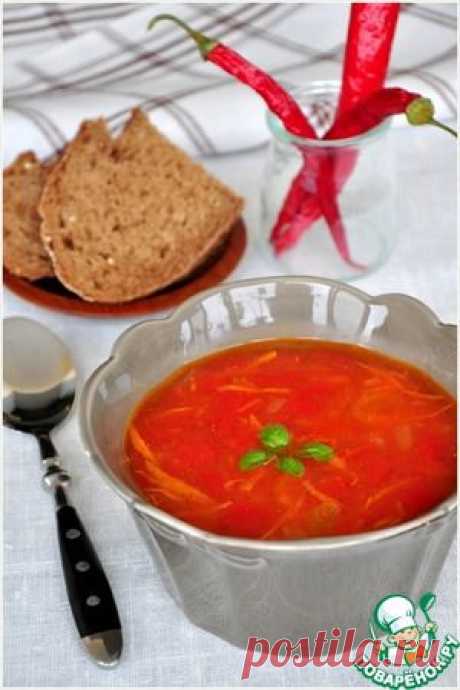 Куриный суп с чечевицей по мотивам Шороба Адас - кулинарный рецепт
