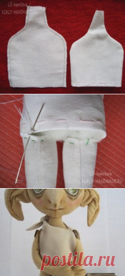 Мастер-класс Текстильный Добби. День 5, туловище. — КУКЛА-МОДА-ЛЮКС