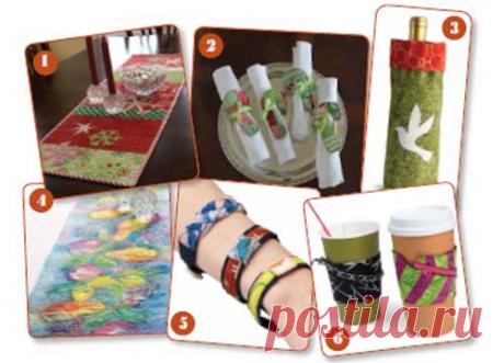 Бесплатная электронная книга: 6 бесплатные домашние идеи подарков для искусства мастериц