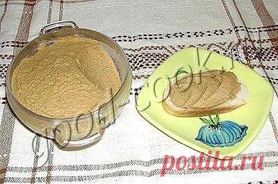 Печеночный паштет по-польски, рецепт приготовления